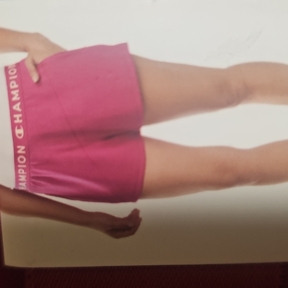 Champion Women's Pink Shorts - Picture 7 of 8